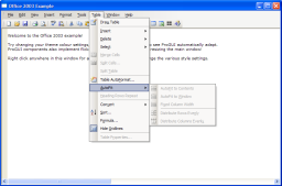 Windows Office2003 GUI Screen 4